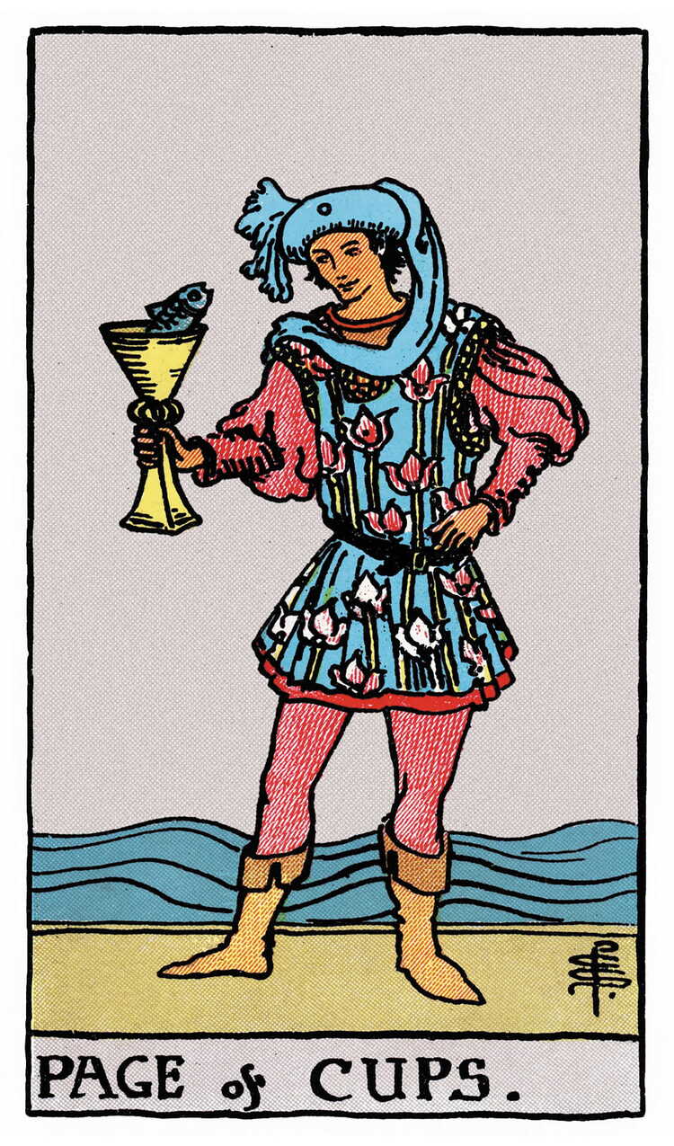 Page of Cups